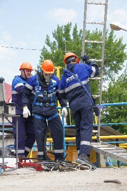 Газовики Оренбуржья прошли аттестацию как профессиональное аварийно-спасательное формирование