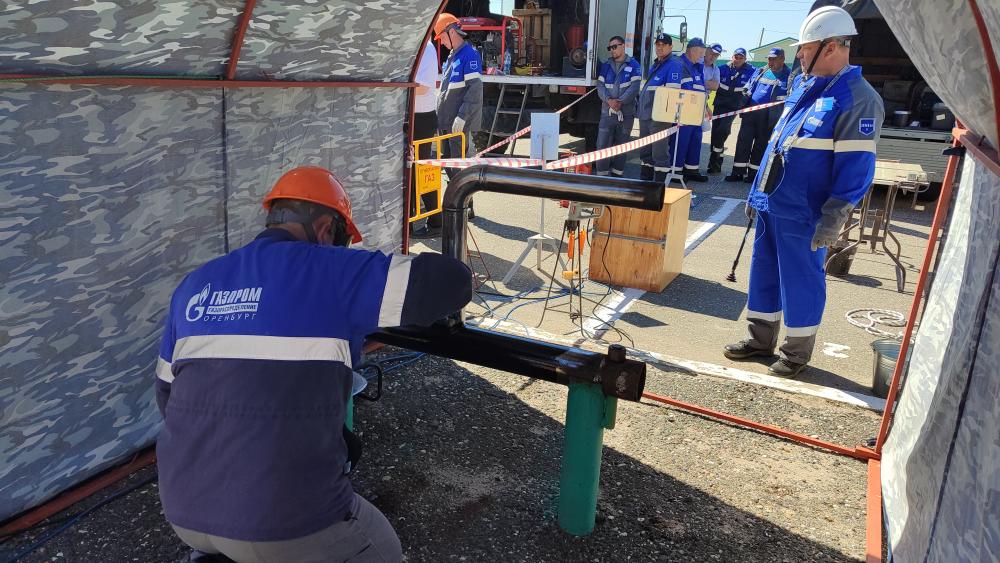 В «Газпром газораспределение Оренбург» определили лучшую бригаду по эксплуатации и ремонту газопроводов и сооружений