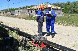 В пос. Марьино Оренбургского района началось строительство внутрипоселкового газопровода