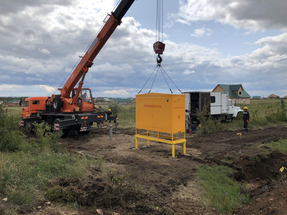 В г. Бузулуке Оренбургской области построен газопровод к новому микрорайону