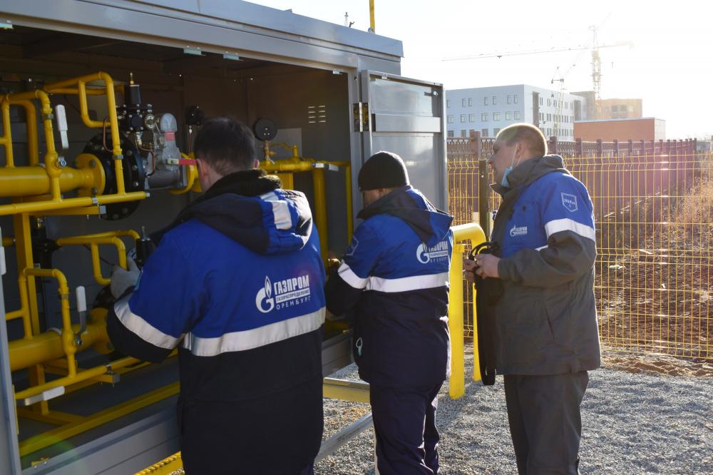 В Оренбурге построен газопровод к зданию новой областной детской больницы